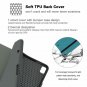 For iPad Case 9.7 Air 1/2 Case Magnetic Pencil Holder Multi StandCover Auto Slip