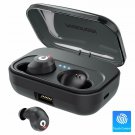 Waterproof BT 5 Earbuds In Ear Stereo Sound Wireless Headset Sports w Case New
