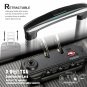 Luggage 3 Pcs Set Suitcase Rolling Lightweight Set Hardshell With Spinner Wheels
