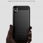 Xiaomi Redmi 7A Case Durable Shockproof Carbon Fiber Soft TPU Non Slip Black New