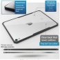 iPad Pro 11 Case TPU Hybrid Bumper Clear w/Pencil Holder Impact Resistant Slim