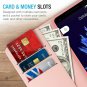 Google Pixel 2 XL Wallet Case Women Premium Leather Folio Magnetic Luxury Rose