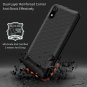 Xiaomi Redmi 7A Case with Screen Protector Carbon Fiber Slim Cover Anti-splip