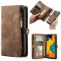 Samsung A50 Wallet Case Removable Card Slots Retro Magnetic Wrist Handbag New