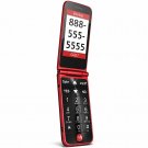 Flip Cell Phone Classic Large Legible Numbers Easy-to-Use By GreatCall
