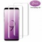 (2 packs)Tempered Glass Screen Protector for Samsung Galaxy S9, 3D Curved HD
