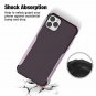 iPhone 11 Pro Max Case Stylish design Hybrid Bumper Shockproof Rugged Purple