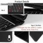 iPad Pro 12.9 2018 3rd Gen Case & Keyboard Flip Folio Rotatable Wireless Swivel