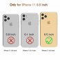 iPhone 11 Pro Max Case Built in Screen Protector Bumper Cover Heavy Duty Rugged