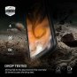 iPhone 11 Pro Max Case Wallet Slide Hidden Card Super resistant to Stains Silver