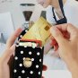 iPhone 8 Plus/7 Plus Crossbody Wallet Case Women Strap Card Slots Polka Dots