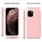 iPhone 11 Pro Case Silicone Rubber Shockproof Cover Drop Protection Women Pink