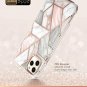 iPhone 11 Pro Stylish Protective Case with Built-in Screen Protector Marble