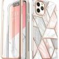 iPhone 11 Pro Stylish Protective Case with Built-in Screen Protector Marble