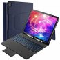 iPad Pro 12.9 2018 Keyboard Case Folio Pencil Holder Colors Backlit Auto slip