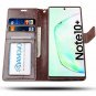 Samsung Galaxy Note 10+ Plus Wallet Case Detachable Leather Flip w/ Stand Brown