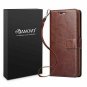 Samsung Galaxy Note 10+ Plus Wallet Case Detachable Leather Flip w/ Stand Brown