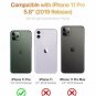iPhone 11 Pro Case Flexible TPU Ultra-Thin Shockproof Transparent Bumper