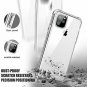 iPhone 11 Pro Case Built-in Screen Protector Clear TPU Full Body Hard PC Cover