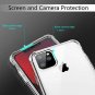 iPhone 11 Pro Case Built-in Screen Protector Clear TPU Full Body Hard PC Cover