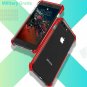 iPhone 8 Plus/ 7 Plus Case Clear Heavy Duty Silicone Rubber Bumper Shockproof