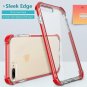 iPhone 8 Plus/ 7 Plus Case Clear Heavy Duty Silicone Rubber Bumper Shockproof