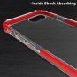 iPhone 8 Plus/ 7 Plus Case Clear Heavy Duty Silicone Rubber Bumper Shockproof