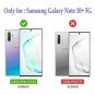 Samsung Galaxy Note 10+ Plus Wallet Case Card Holders Leather Wireless Charging