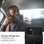 iPhone 11 Pro Case Rugged Armor Shock Absorbing Carbon Fiber Design Matte Black