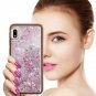 Galaxy A10E Full Body Tempered Glass Moving Bling Glitters Star Phone Case Cover