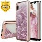 Galaxy A10E Full Body Tempered Glass Moving Bling Glitters Star Phone Case Cover