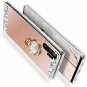 Samsung Galaxy Note 10+ Plus/5G Case Glitter Mirror Makeup Finger Ring Stand