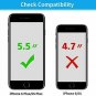 iPhone 6 /6s Plus Charging Case Wireless 5000mAh Battery Backup Charger Cover