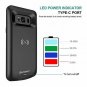 Samsung Galaxy S8 Charging Case Qi Wireless 5000mAh Battery Slim Upgraded Cover