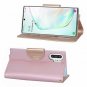 Samsung Galaxy Note 10+ Plus Wallet Case Premium leather Stand Card Holders Pink