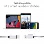 High Speed Charging Cable & Sync:USB TypeC to USB 2.0 Reversible 4Pack