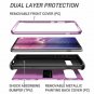 Galaxy S10 Plus Case Full Body w/ Built-in Screen Protector Rugged Cover Purple