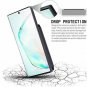 Samsung Galaxy Note 10+ Plus/5G Wallet Case Card Pockets Back Flip Cover Black