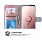 Samsung Galaxy S9 Wallet Case Women PU Leather Card Slot Kickstand Rose Gold