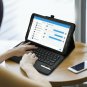 Samsung Galaxy Tab A 10.1 Case Folio with Keyboard Detachable Cover Stand