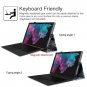 Surface Pro 7 / Pro 6/Pro 5/4/3 Case Leather Design and Type Cover Keyboard New