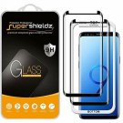 2 Pack Supershieldz for Samsung Galaxy S9 Plus Tempered Glass Screen Protecto...