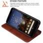 Pixel 3A XL Wallet Case,Phone Cover for 3 a XL(2019),RUIHUI Brown