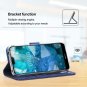 Nokia 7.1 Case PU Leather Wallet Stand Bumper Shockproof Folio Flip Magnetic