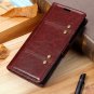 Google Pixel 3a XL Wallet Case Genuine Leather Card Slots Flip with Kickstand
