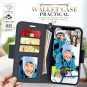 iPhone 11 Pro Max Wallet Case Flip Folio PU Leather Card Slots Stand Cover Strap