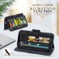 iPhone 11 Pro Max Wallet Case Flip Folio PU Leather Card Slots Stand Cover Strap