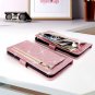 Google Pixel 3a XL Wallet Case Women Glitter Flip Zipper Purse Leather Stand