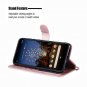 Google Pixel 3a XL/ 3 Lite XL Wallet Case (Not fit 3A) Flip Cover w/ Stand Rose