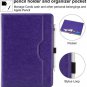 VSER Case for New iPad 7th Generation 10.2 Inch 2019,Premium PU A1-Purple